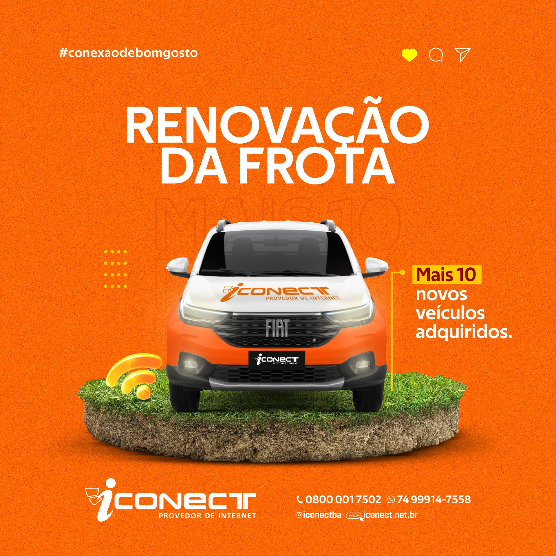 ReX - Estamos crescendo. Nova frota Iconect, 10 novos carros para ...