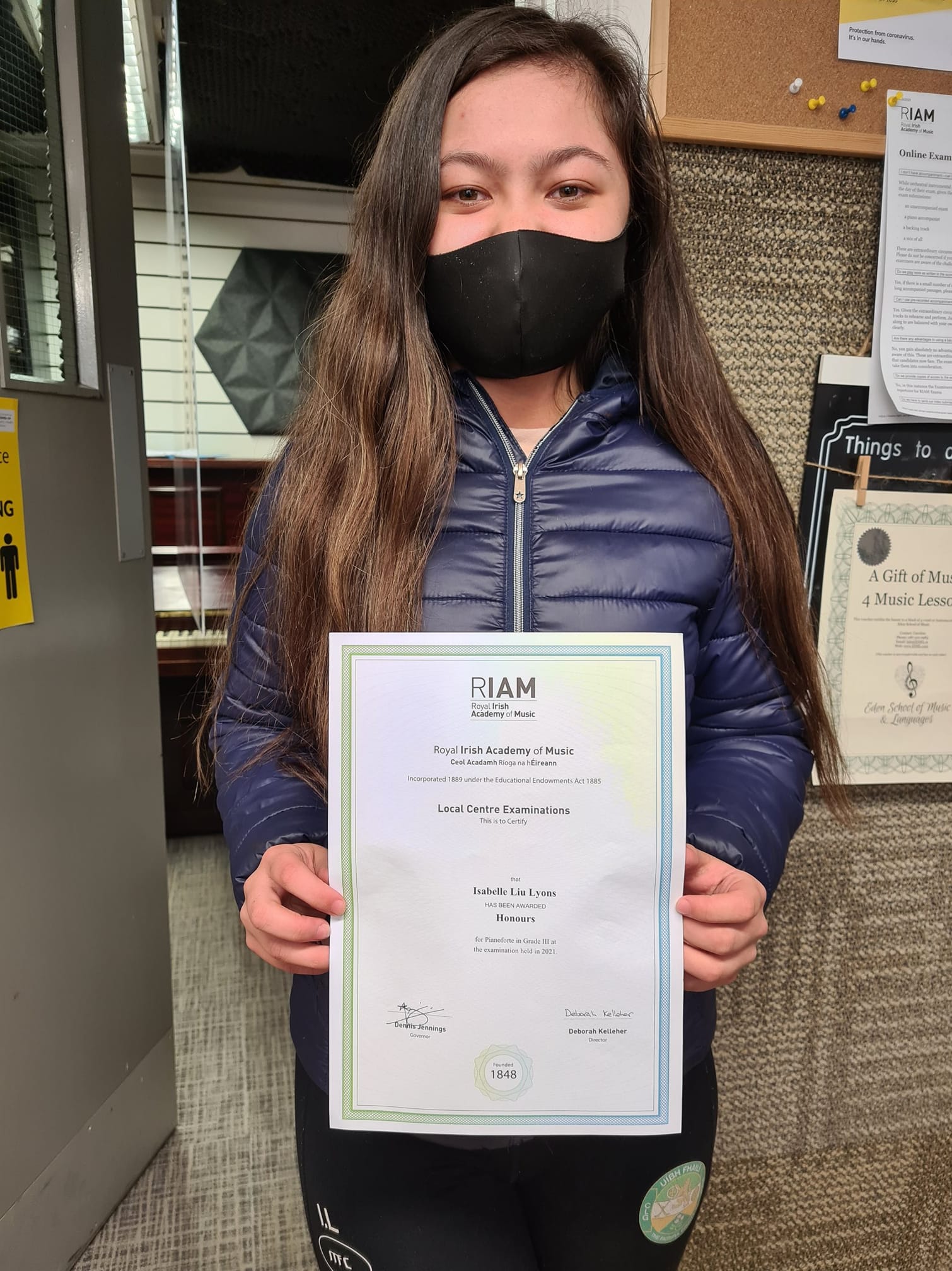Congratulations to Isabelle who... - Eden School of Music | Facebook