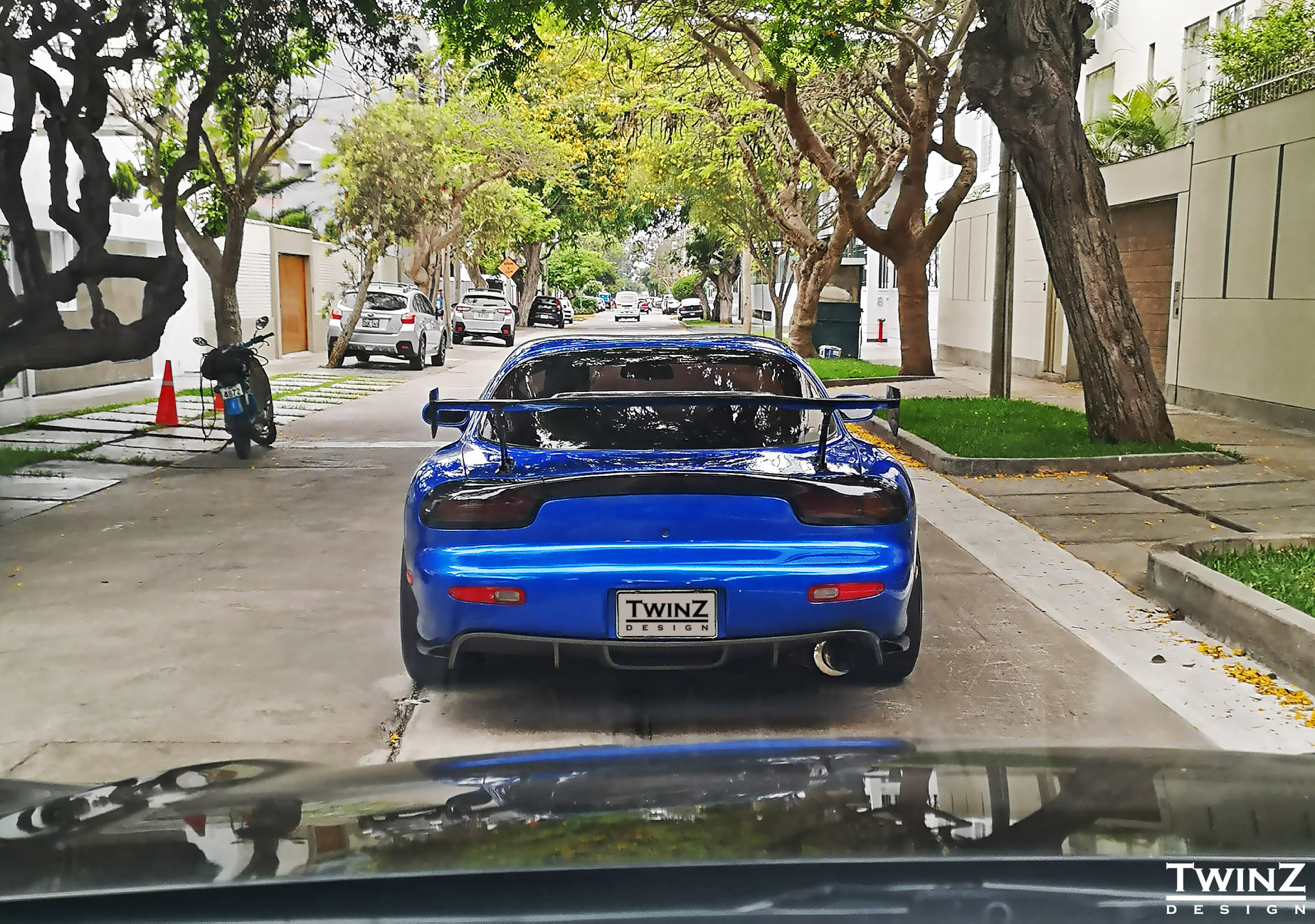 TwinZ Design - Our RX-7 diffusers and rear side lips are... | Facebook