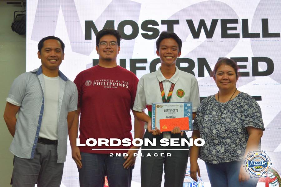 The quest for the Most... - Most Well-Informed Student