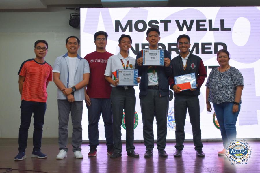 The quest for the Most... - Most Well-Informed Student