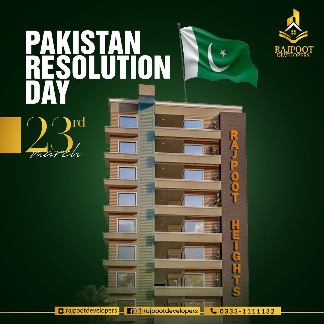 This Pakistan Day, we need more than... - Rajpoot Developers