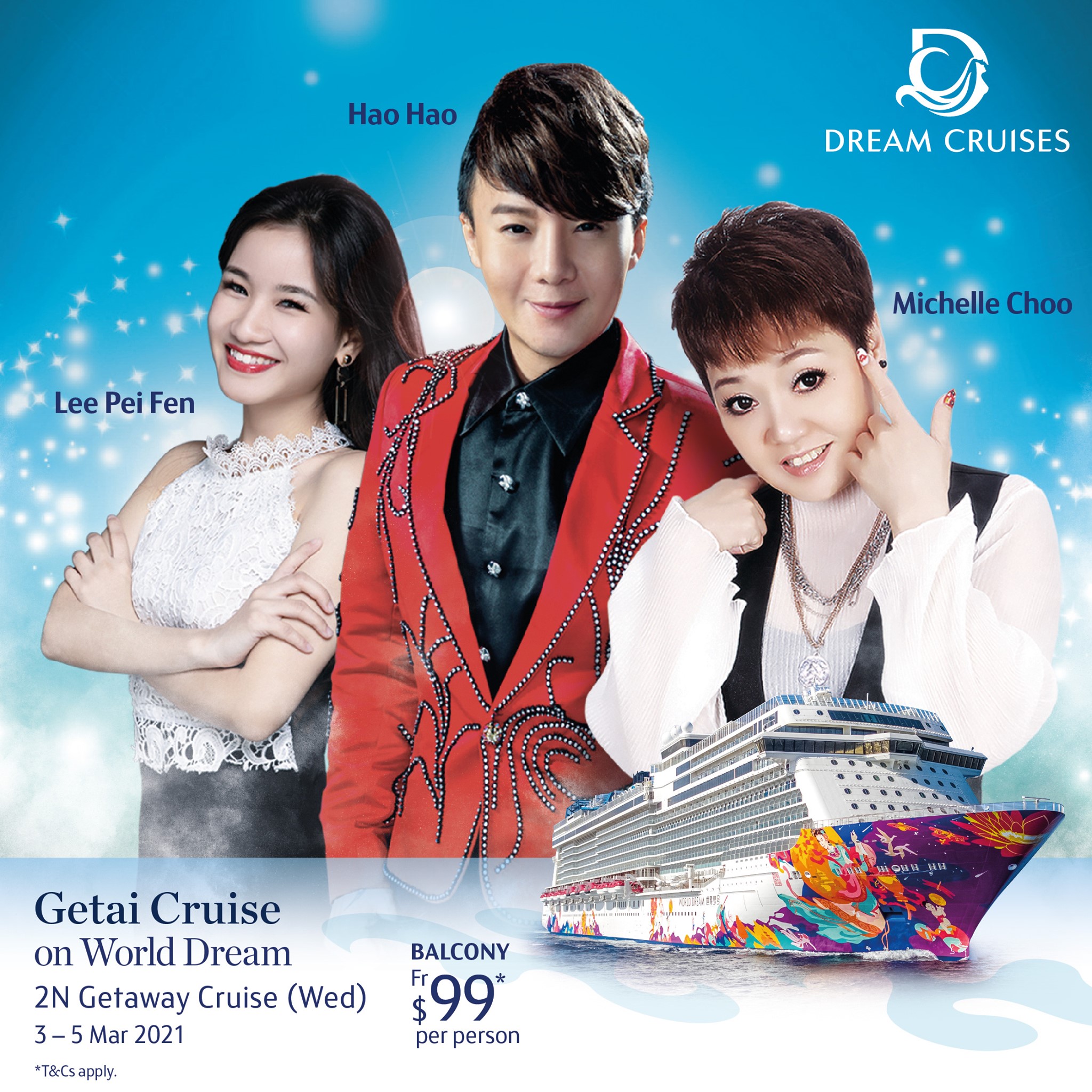 【🤩Special Getai Cruise on World Dream is coming! Book now till 31Jan ...