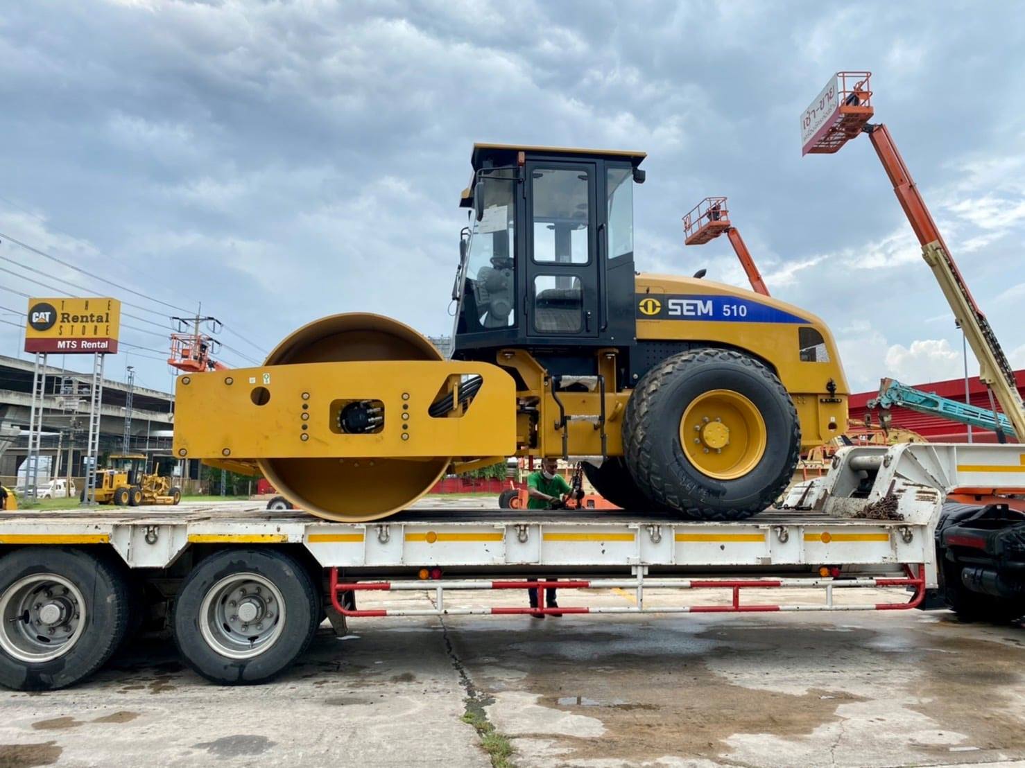 SEM Thailand - 🔥 รถบดสั่นสะเทือน Soil Compactor SEM510 🔥 - ขับเคลื่อน ...
