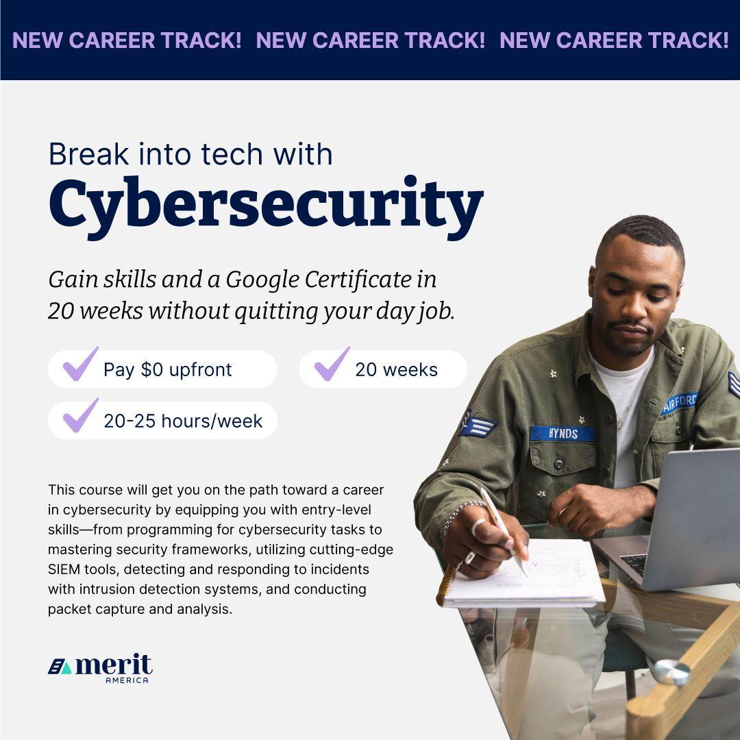 Merit America - NEW CAREER TRACK ALERT! ... | Facebook
