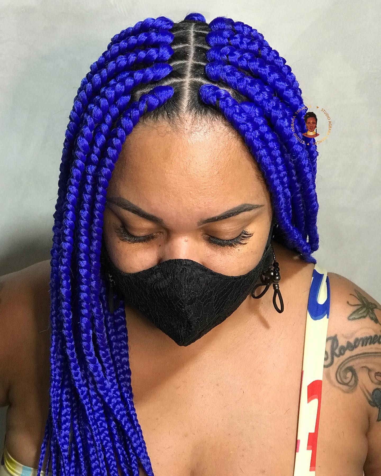 BOX BRAIDS M Ela pediu desse... - Studio Agbara Tranças
