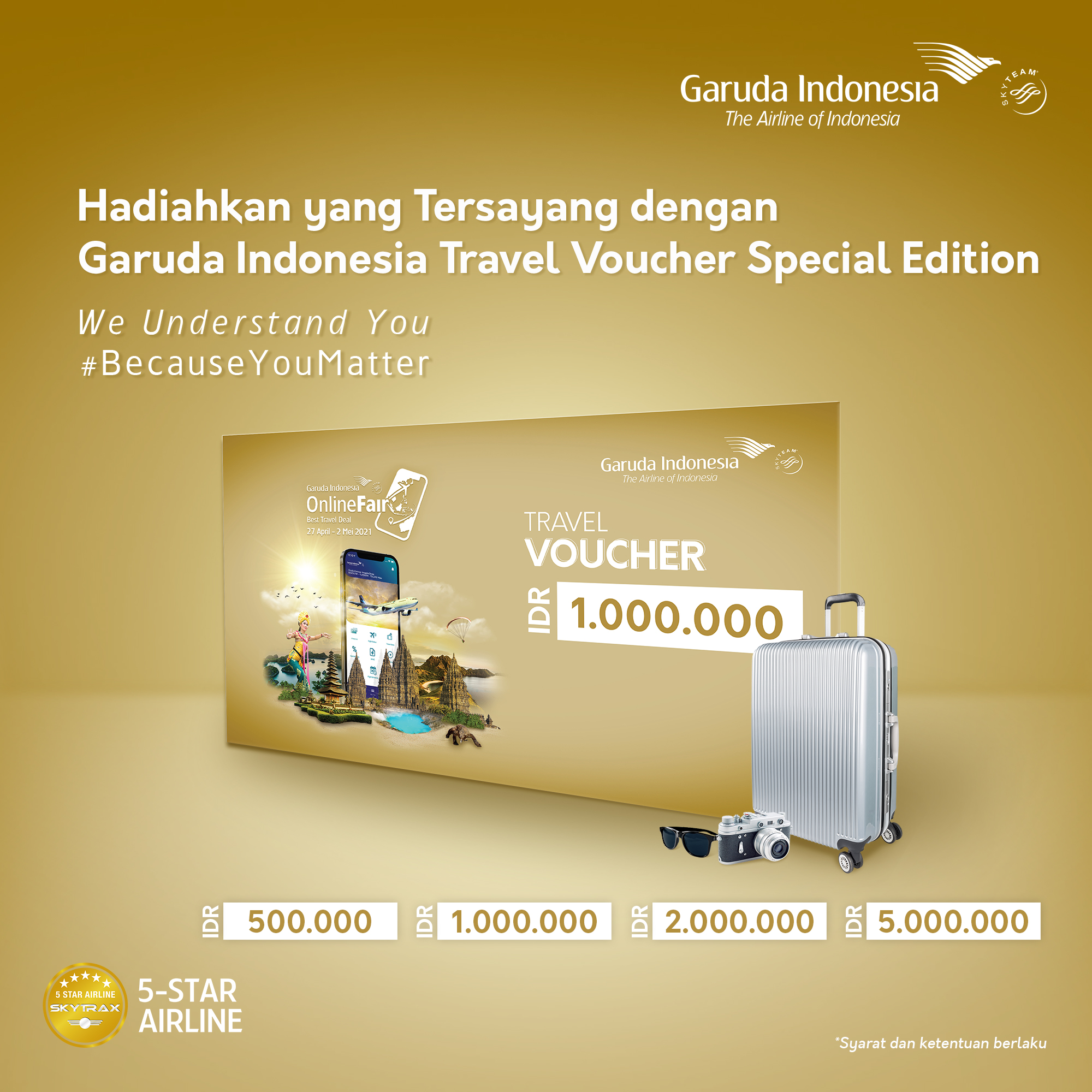Selain memberikan harga tiket spesial,... - Garuda Indonesia