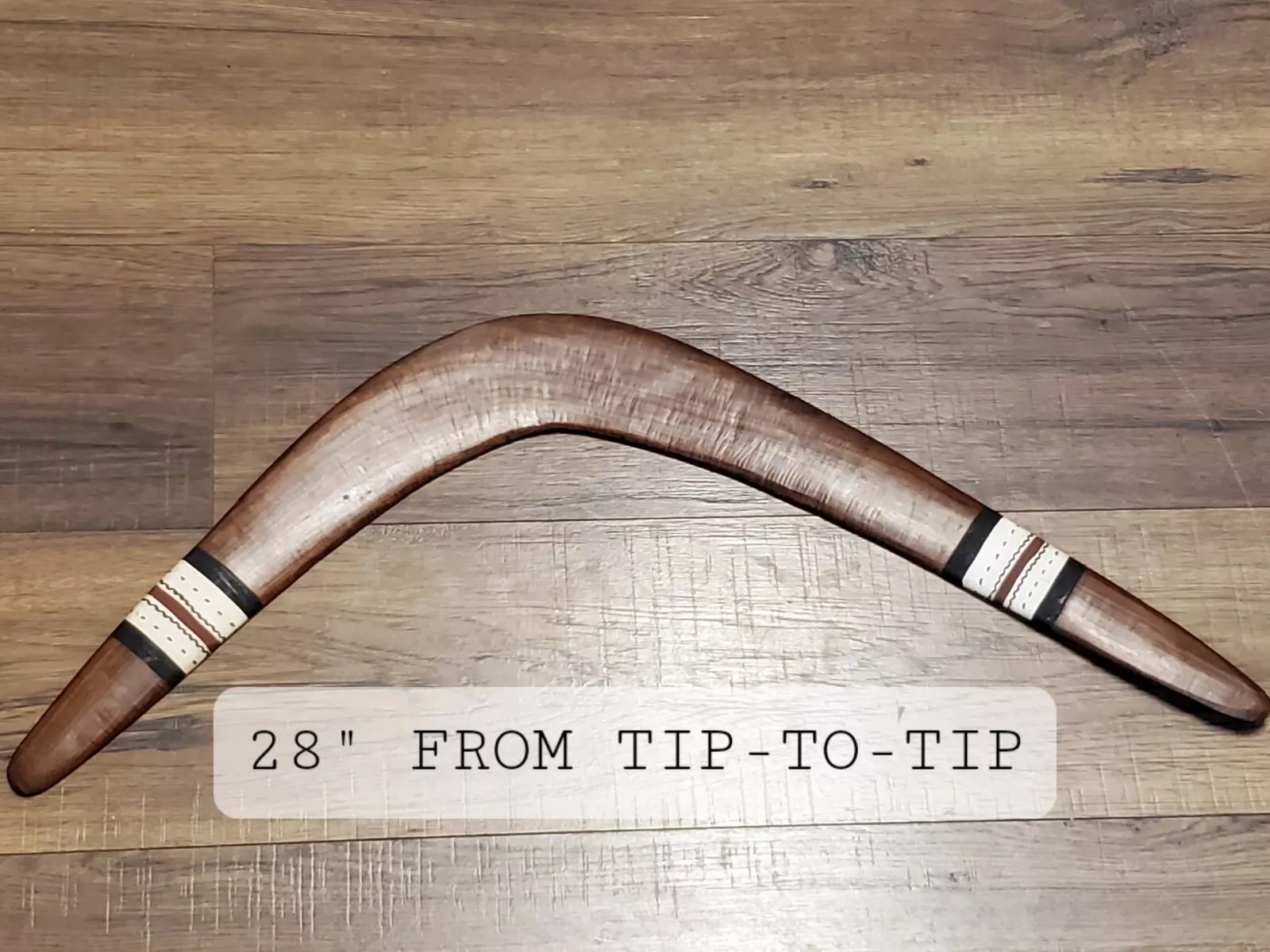 Vintage Mulga wood boomerang from the 60