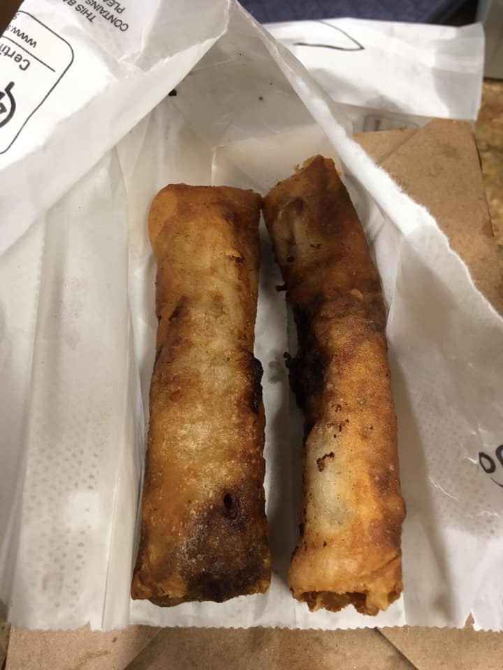 Happy Birthday (yesterday) to Pastor Riva who cooked Filipino egg rolls ...