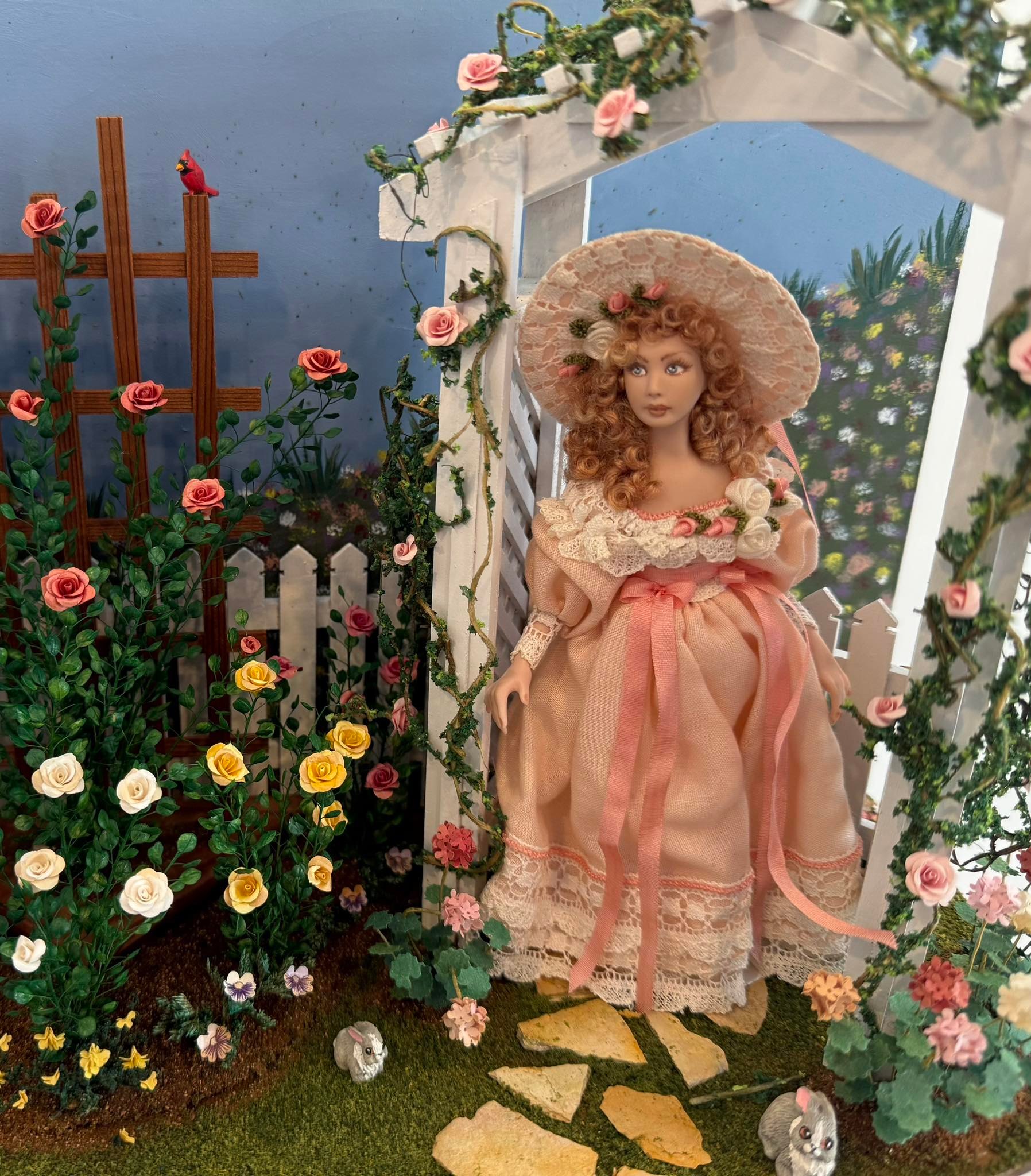 Such a gorgeous doll by Terri Davis.