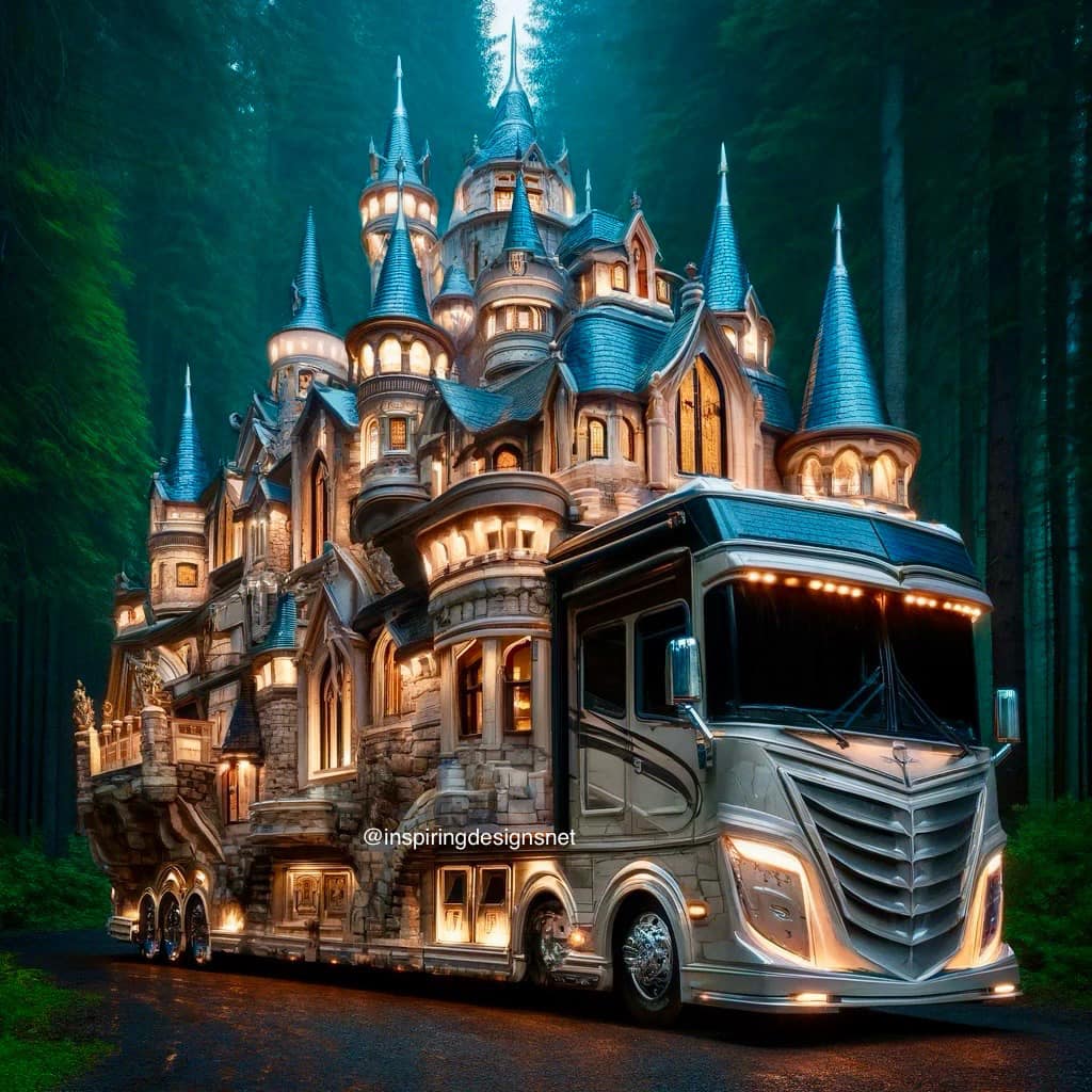 Take a magical RV trip! 👏🏰🏰 - Inspiring Designs