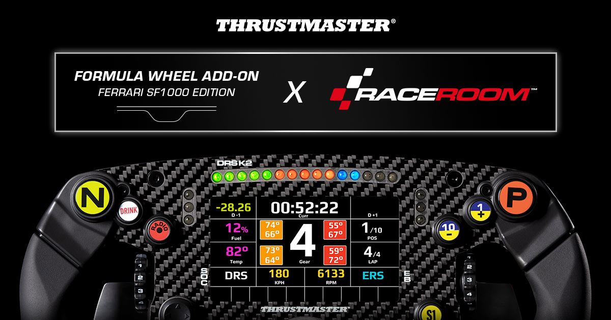 Thrustmaster - The Formula Wheel Add-On Ferrari SF1000... | Facebook