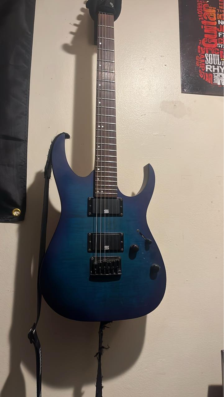 New to the group. This is my Ibanez RG6003 with Duncan Altmetal