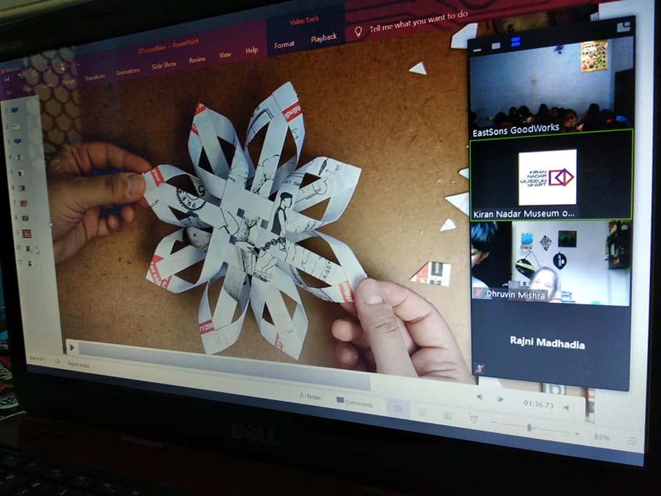 GoodWorks Trust - Virtual Art and Craft workshop by Kiran...