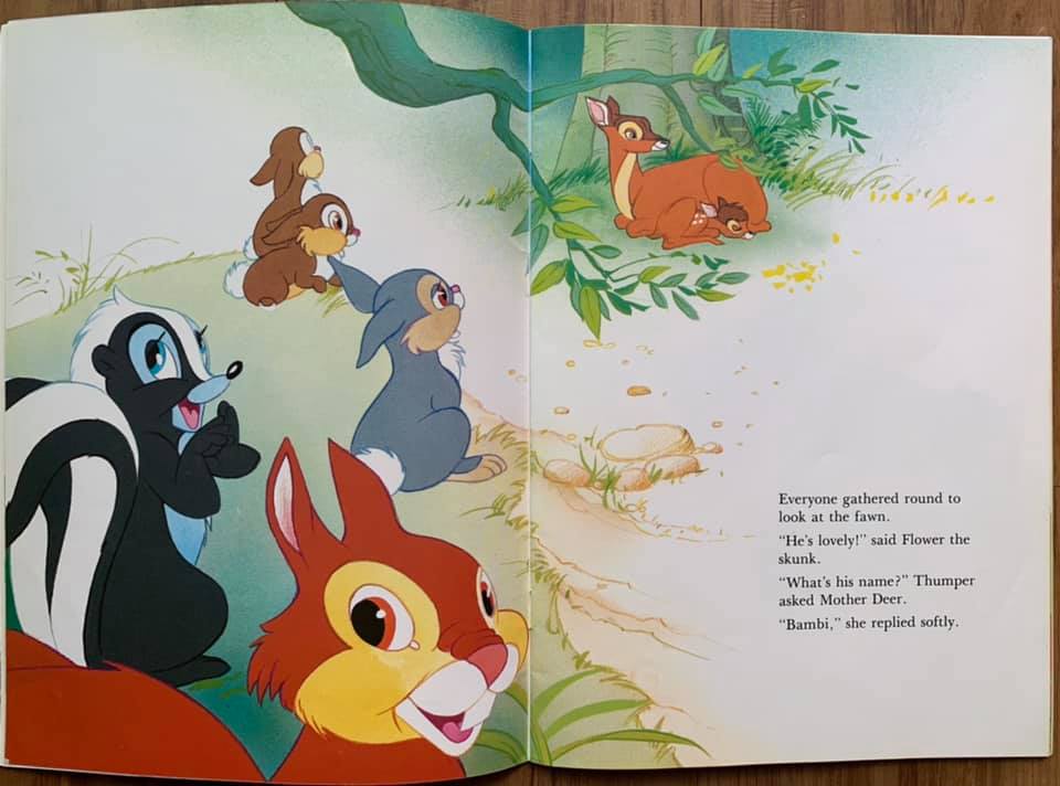 📚 ปกอ่อน สภาพดีมาก Bambi : Story Activity หน้ากิจกรรมมีรอยเขียน 1 หน้า ...