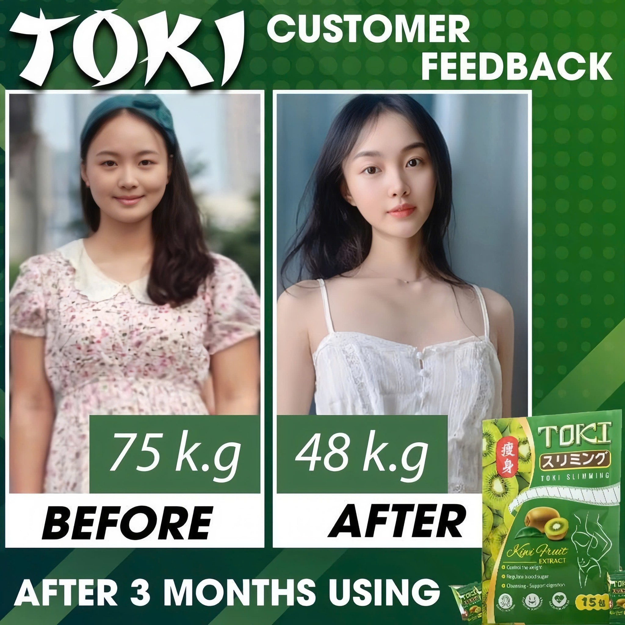 TOKI Thailand - Authentic Slimming Candy | Bangkok Yai