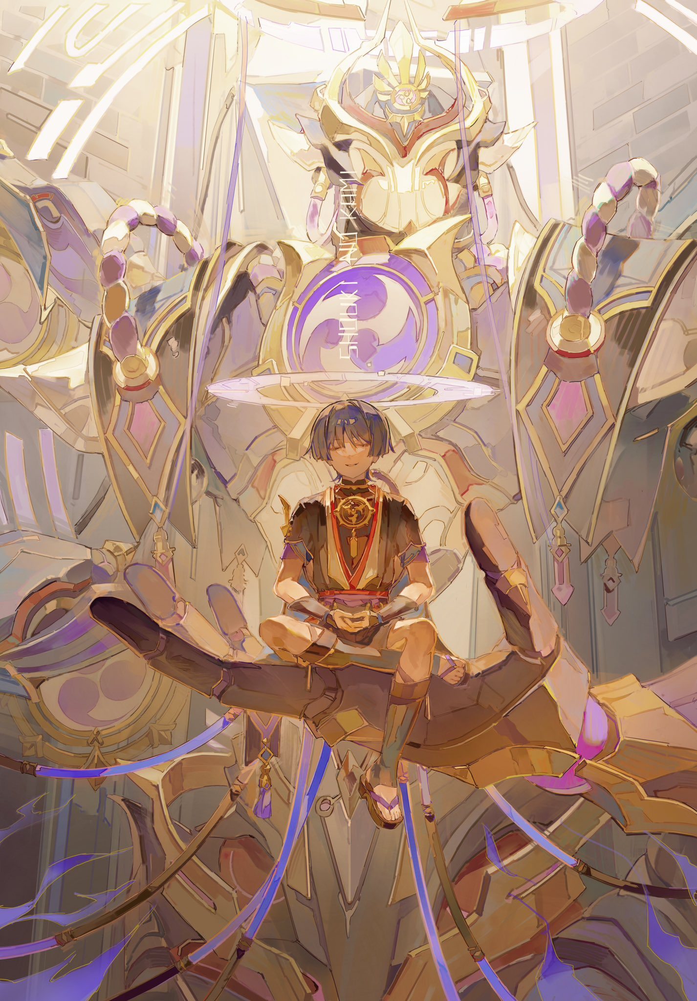 Aether - The Nascent Godling artist: liching twitter.com/lic_617_ # ...