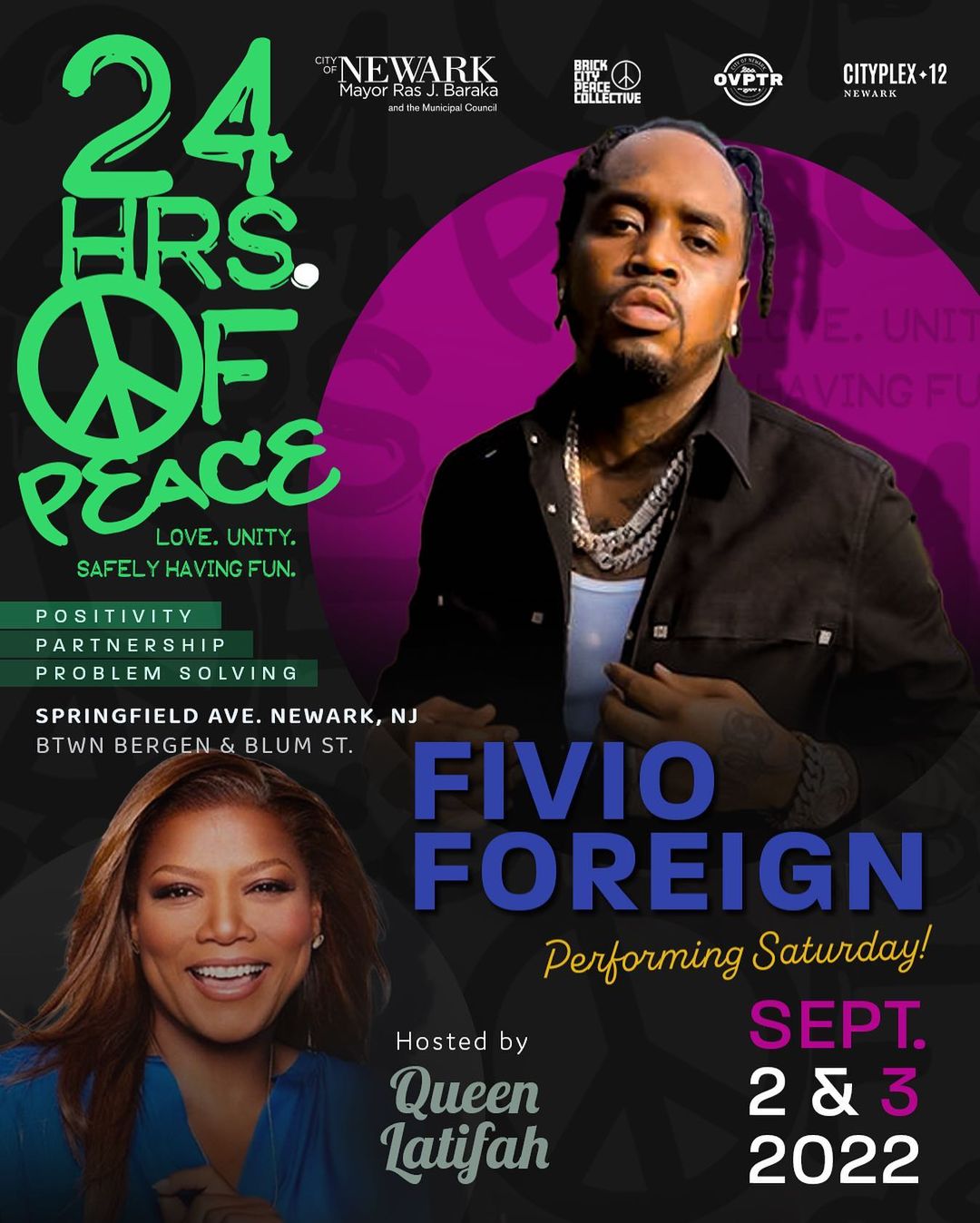 The Line-Up for 24Hrs of... - City of Newark, NJ - City Hall