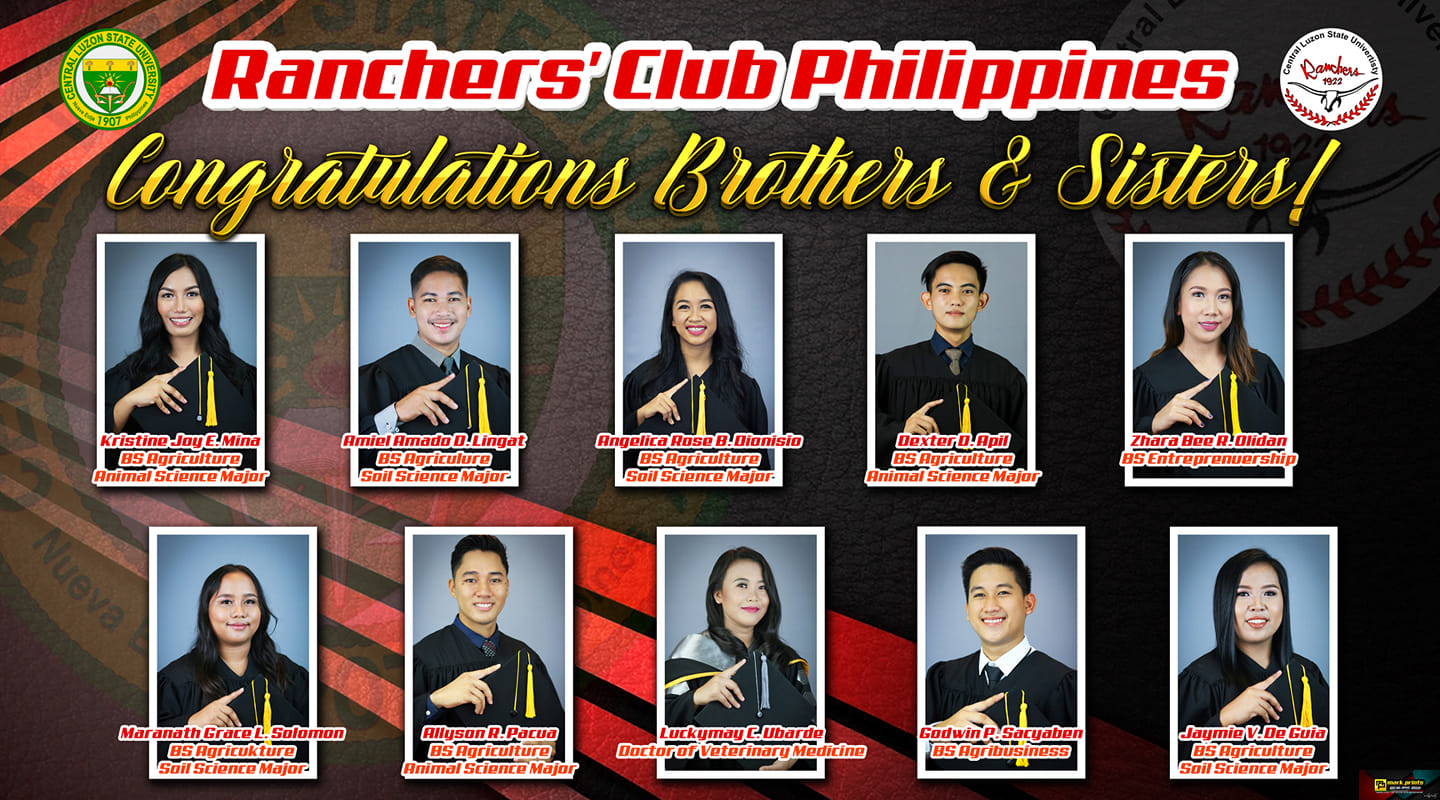 Isang pagbati... - Ranchers' Club Philippines - CLSU Chapter