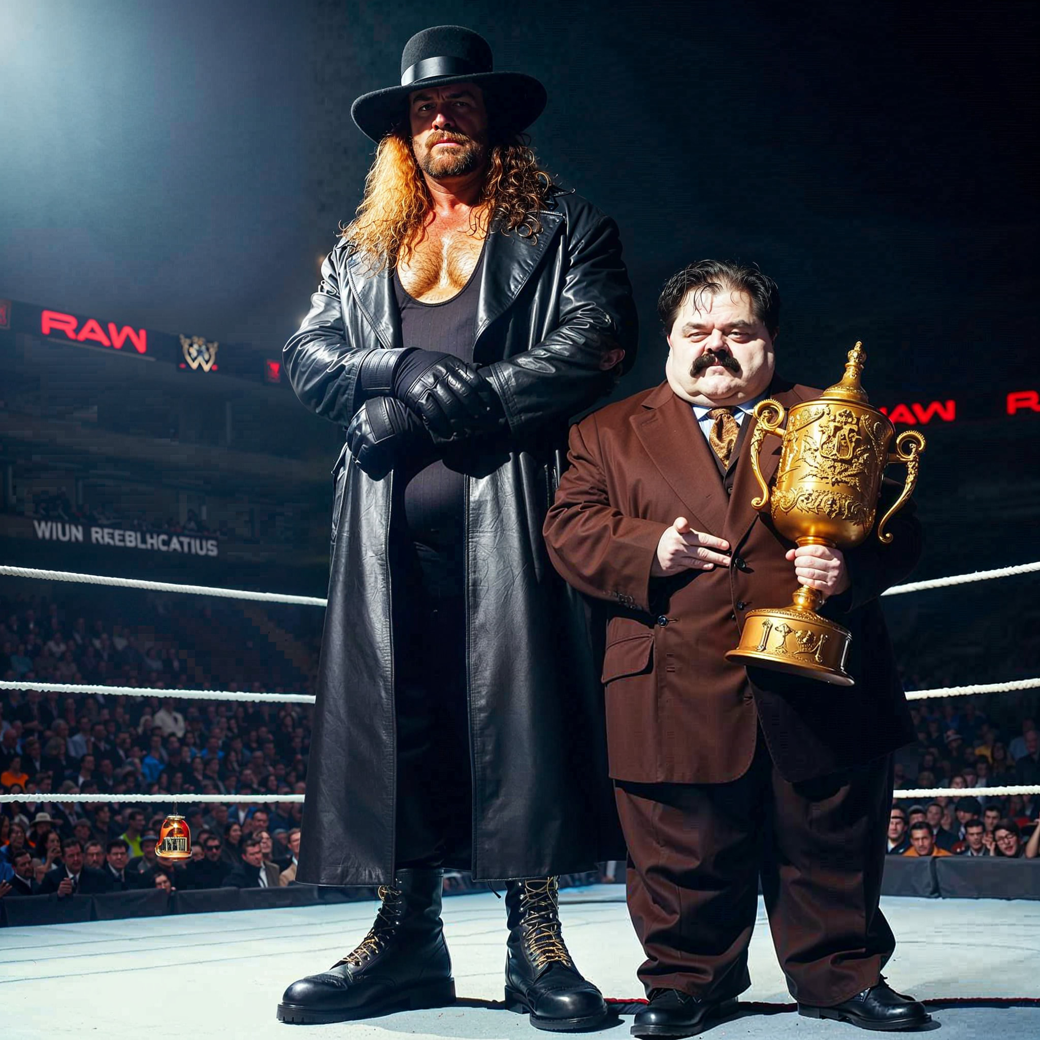 The Undertaker & Paul Bearer! From some other multiverse idk