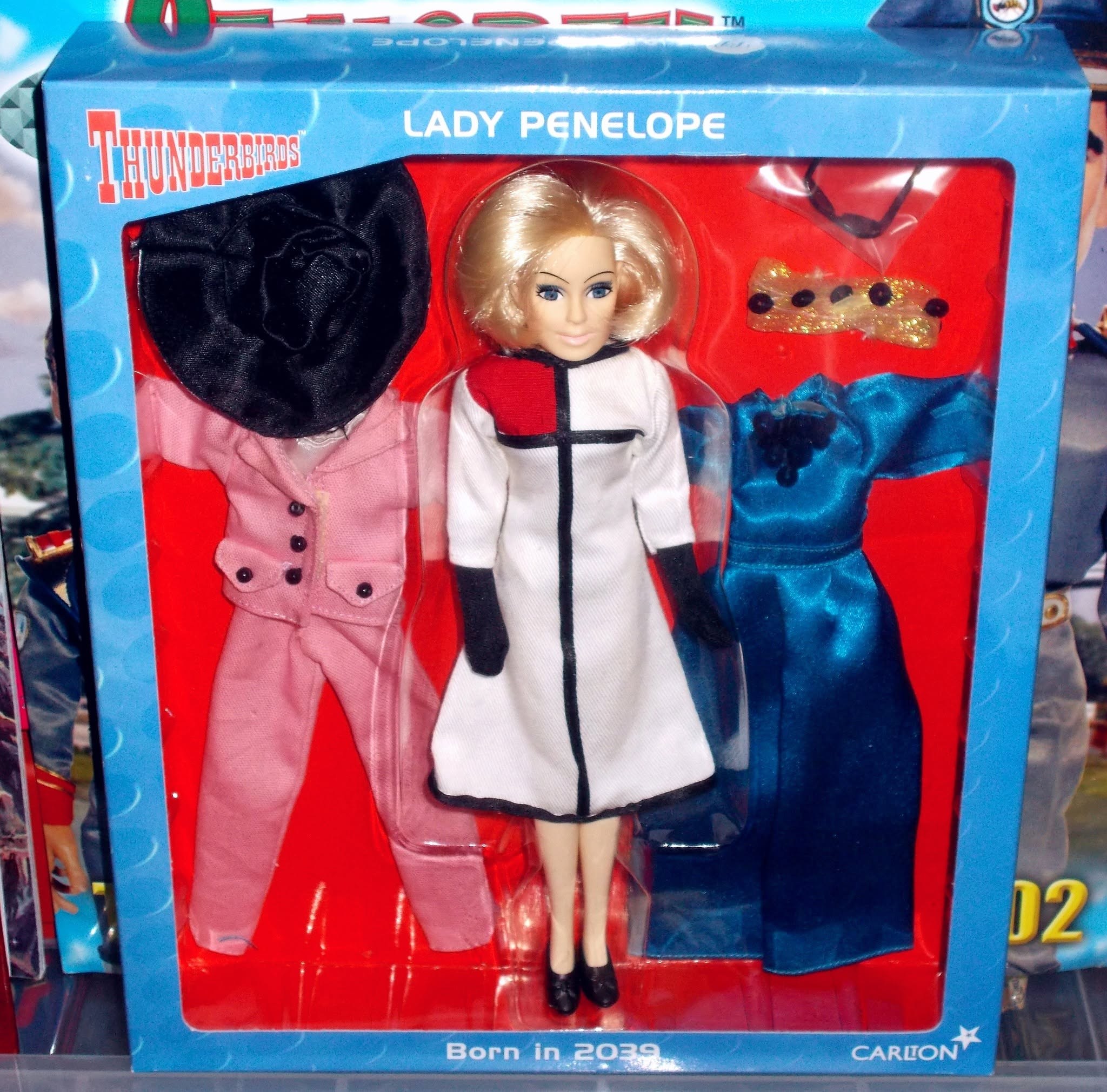 Rare Lady Penelope fashion doll from 2003 Thunderbirds exhibition