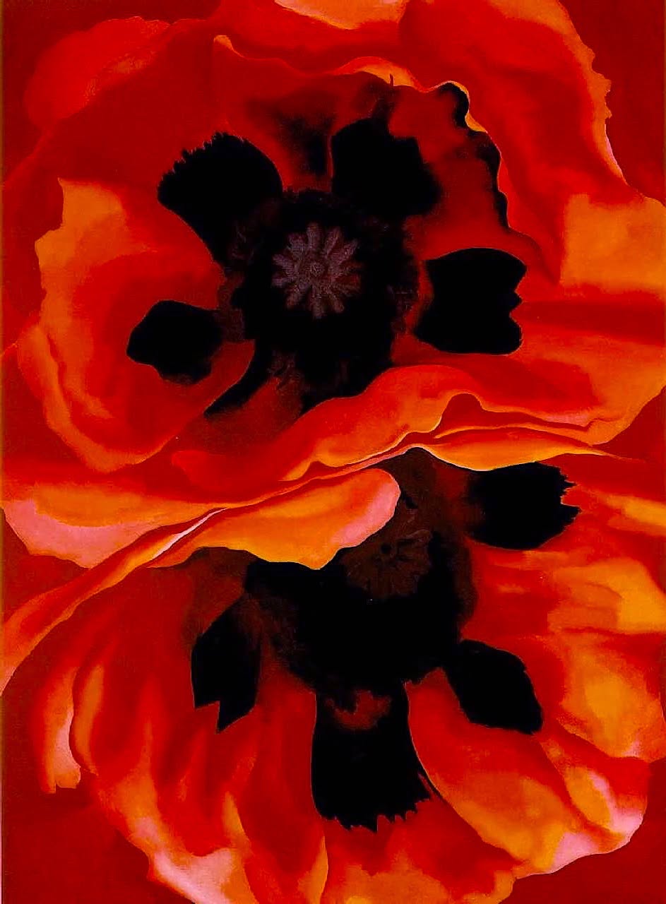 The Art Portal | Georgia O'Keeffe, Oriental Poppies, 1928 | Facebook