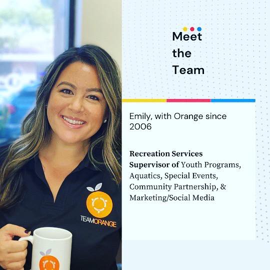 ⭐️ Meet the Team ⭐️ We are... - City of Orange Recreation | Facebook