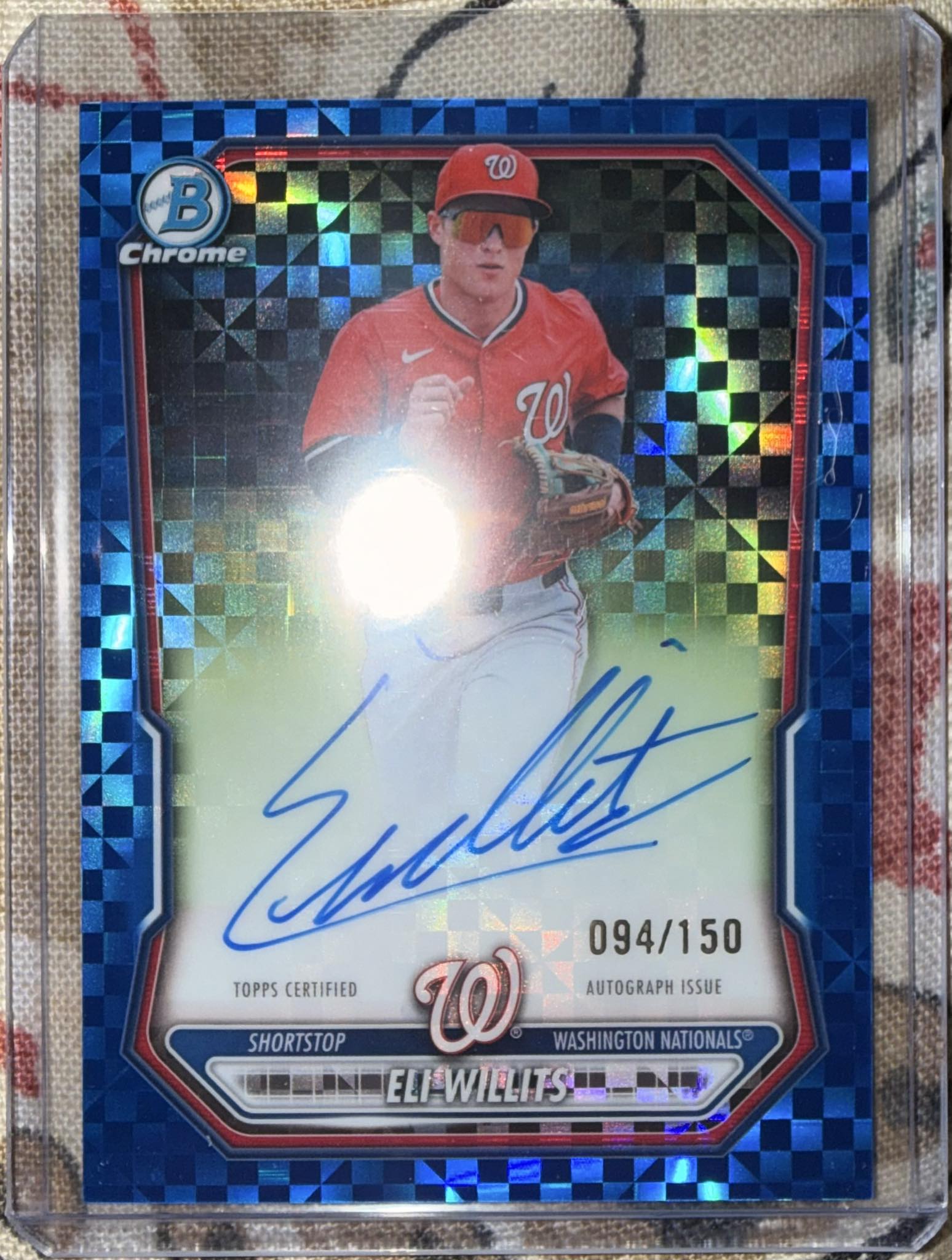 Eli Willits was selected first overall in the 2025 MLB Draft and 