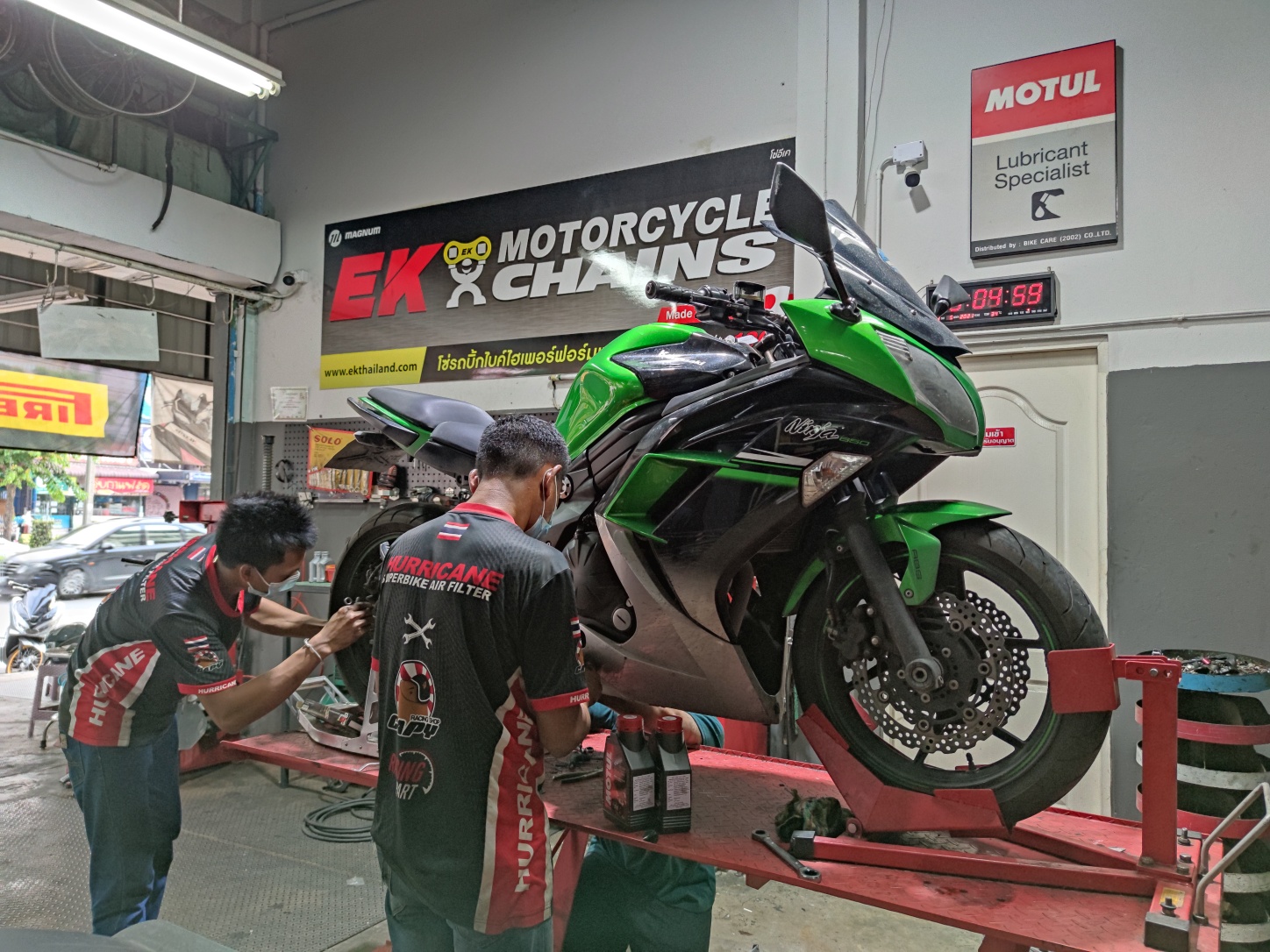 Ninja650 service... - Capy Racing Shop หมวกกันน็อค | Facebook