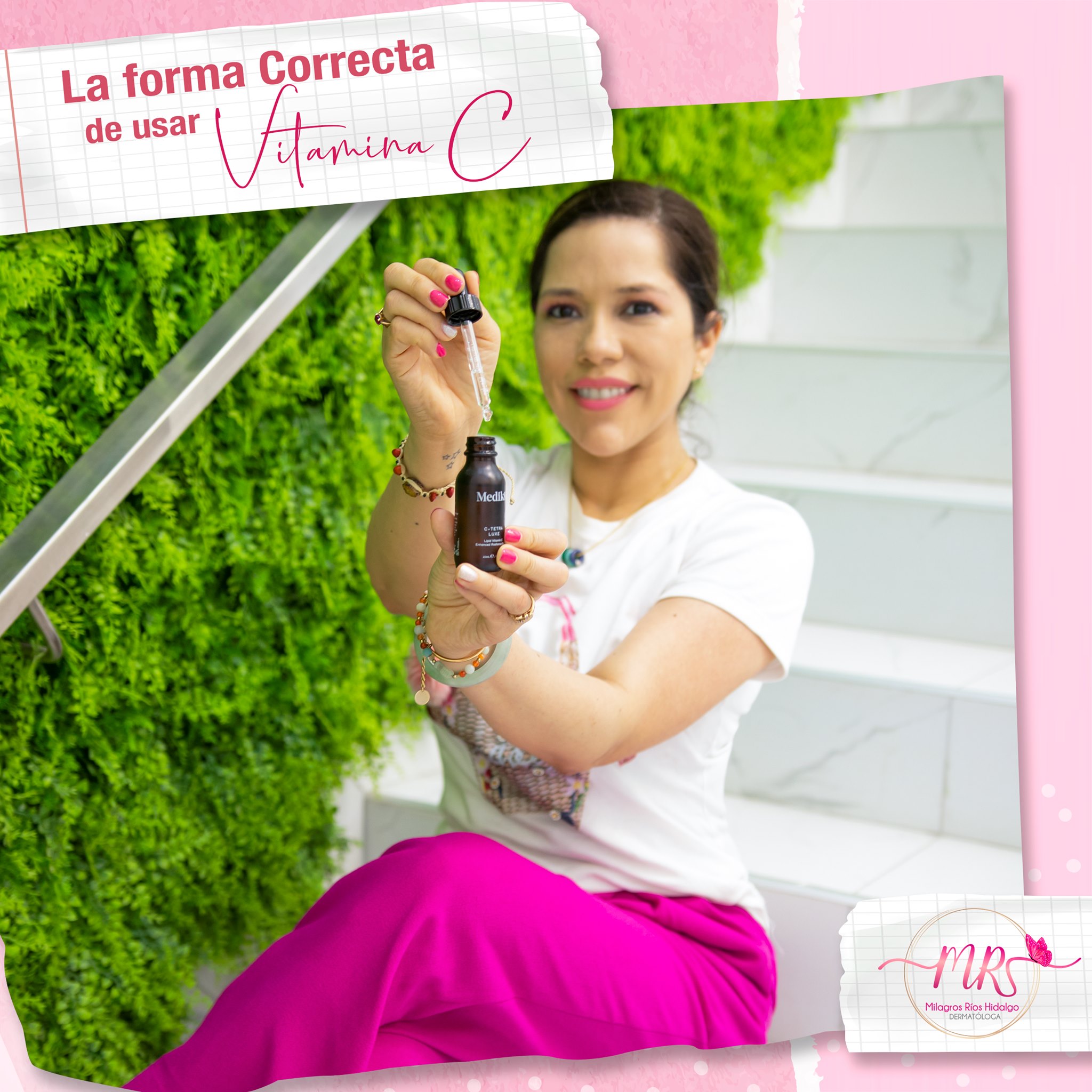 ¿Cómo usar la #vitaminaC... - Dermatologa Dra Milagros Rios | Facebook