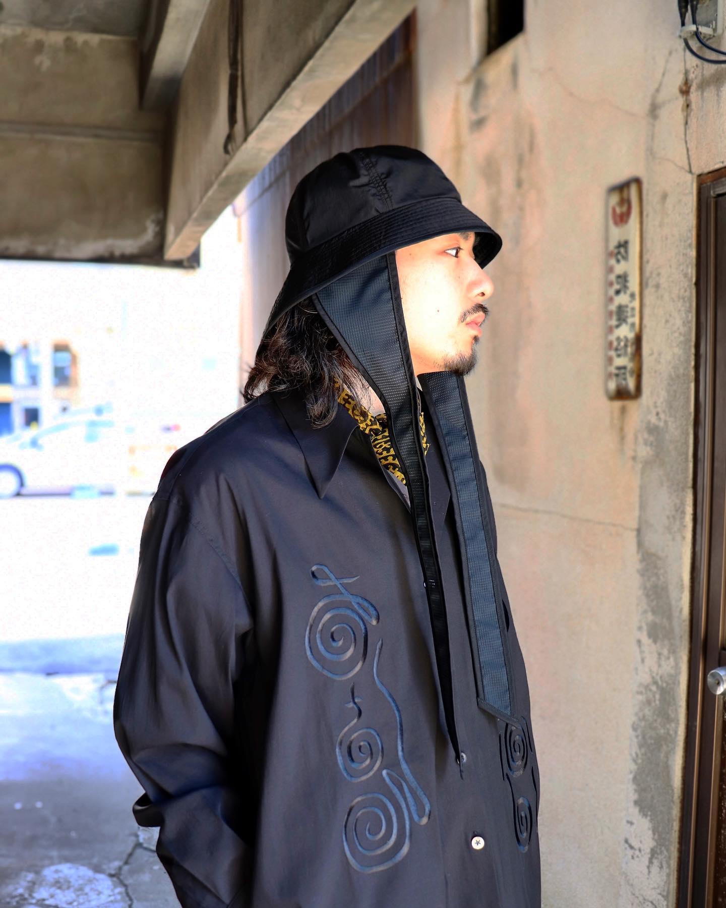 staff styling】 ▪️Sasquatchfabrix. chichin-pui-pui open collar