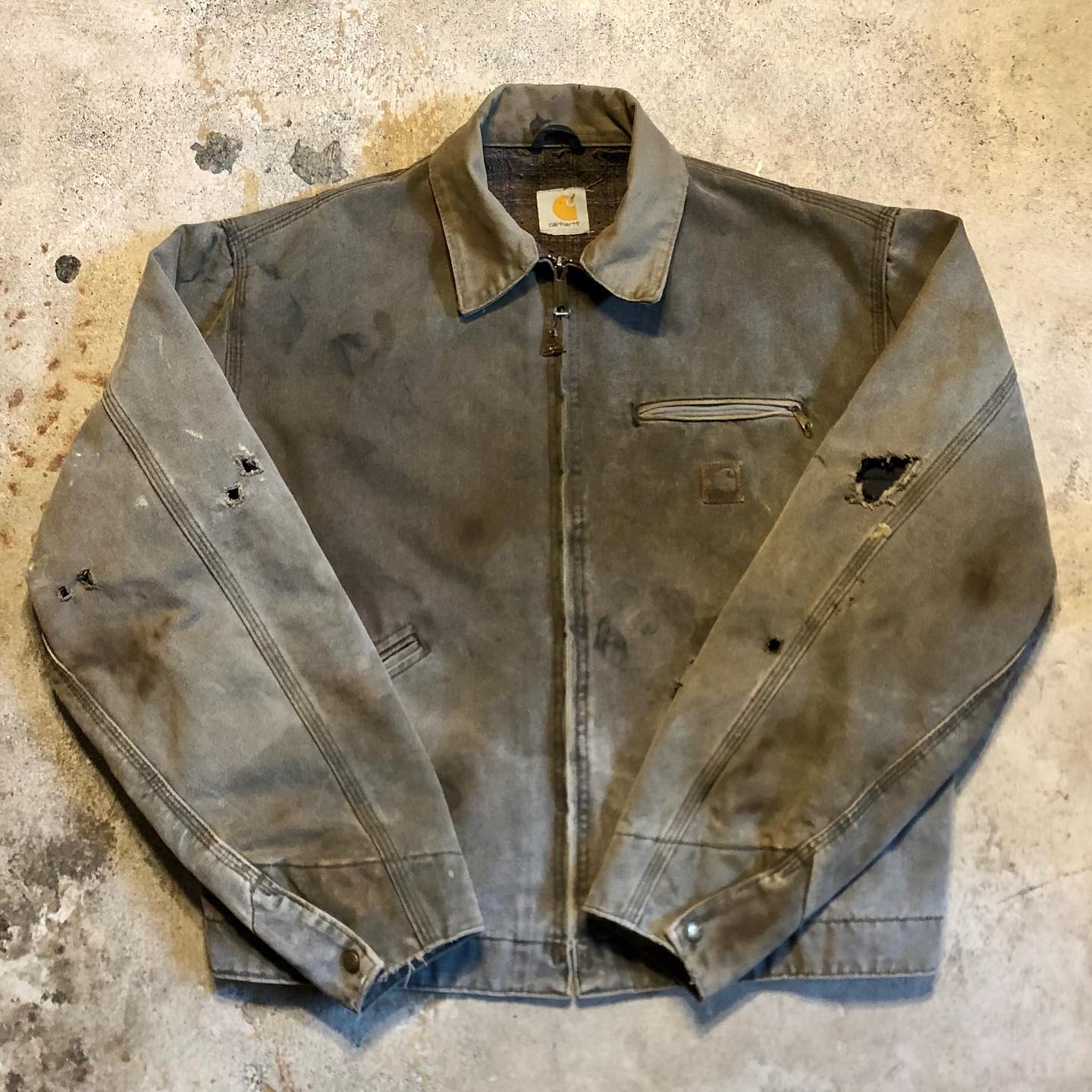 Johnson Motors “Hell Raiser Motorcycle Club” Work Wear Jacket