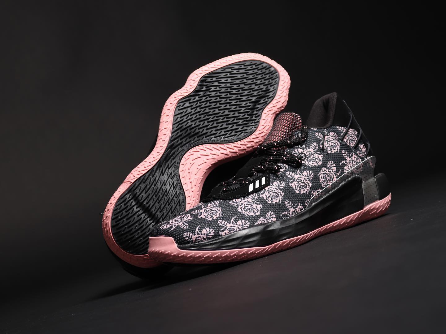 adidas Dame 7 GCA “Rose City” Product Number：FZ1092 Nickname 