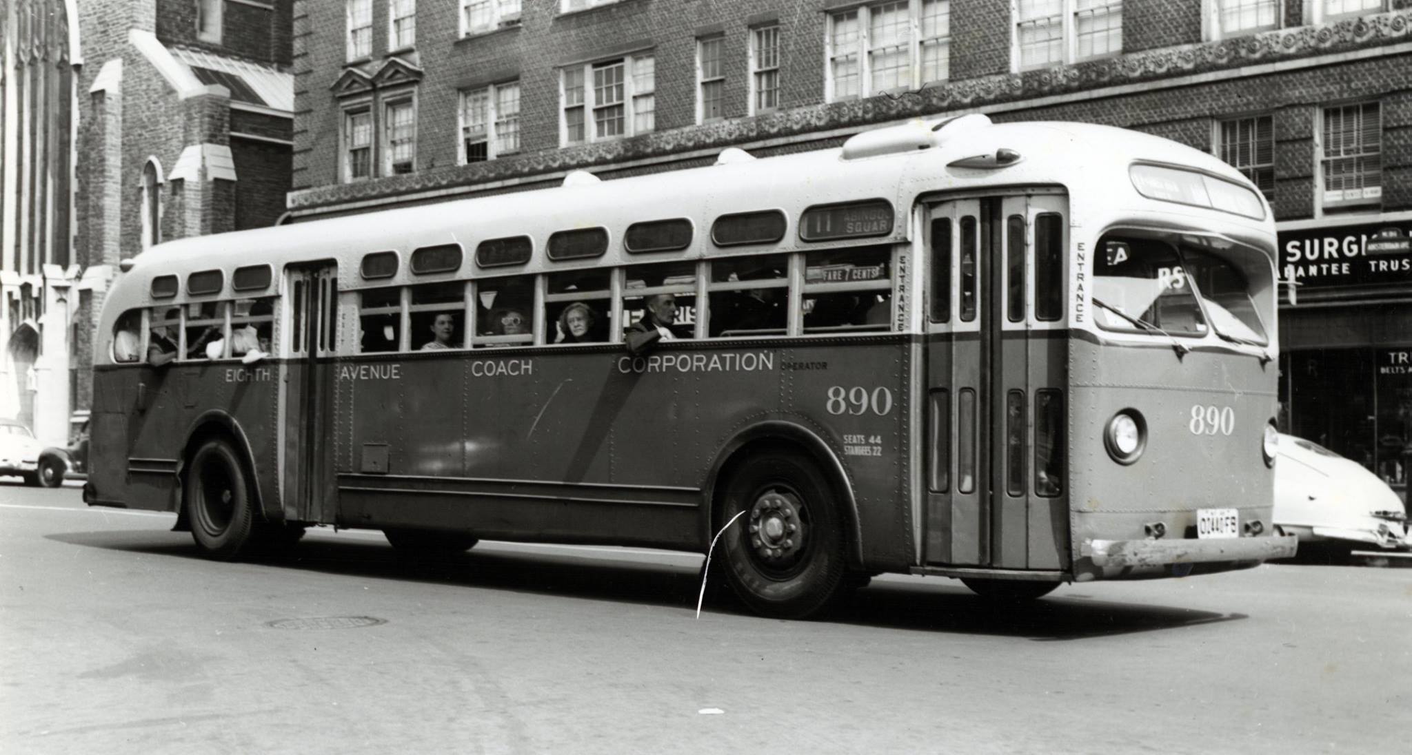 Riding classic New Look buses in NYC in the late 60s | New York, NY