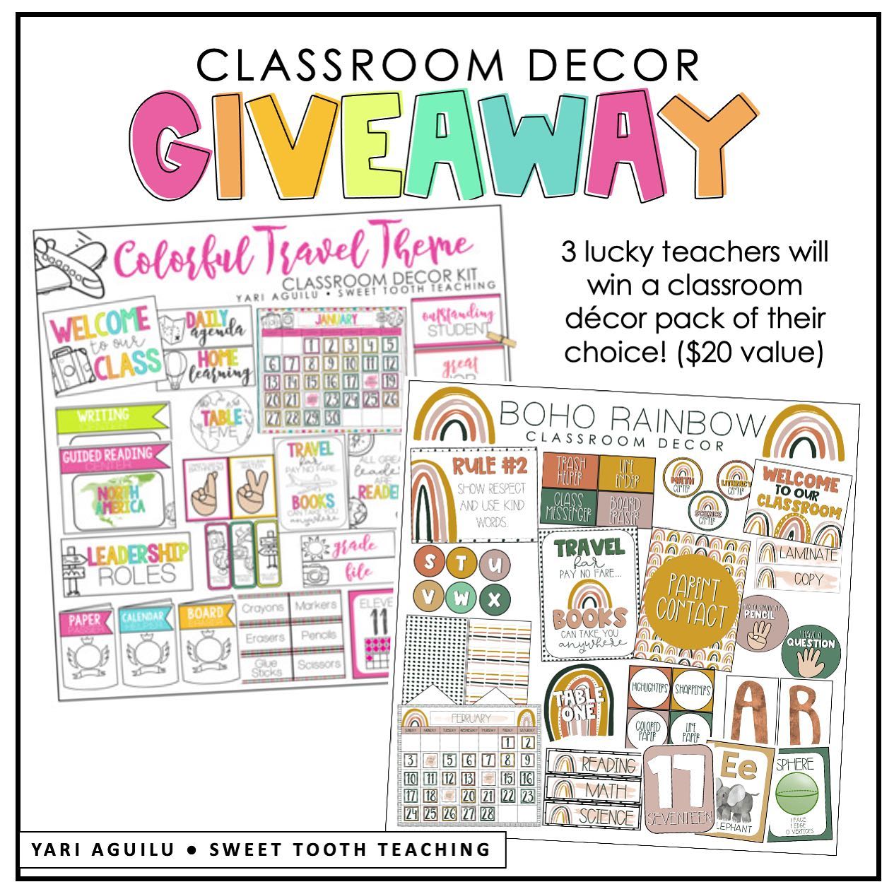 Let's talk DECOR! 🍎 If you’re... - Sweet Tooth Teaching
