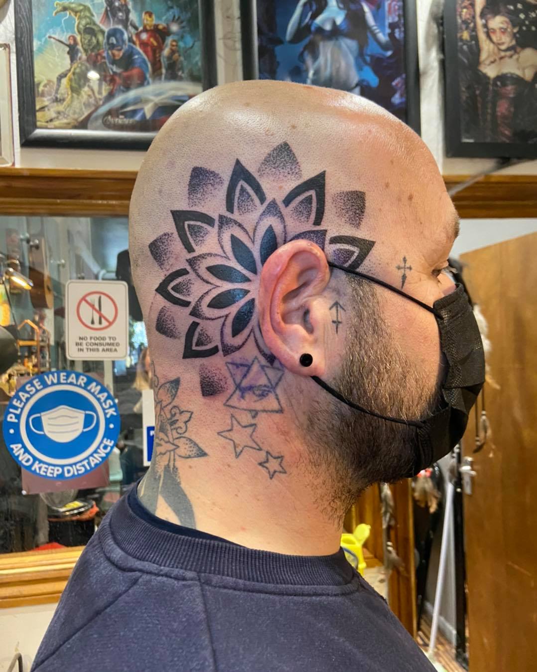 Inksane Tattoo Family Head Head Mandala Head Tattoos Tattooideas Mandalatattoo Tattooing Tattooartist Sacredsymbols Mandalapower Facebook