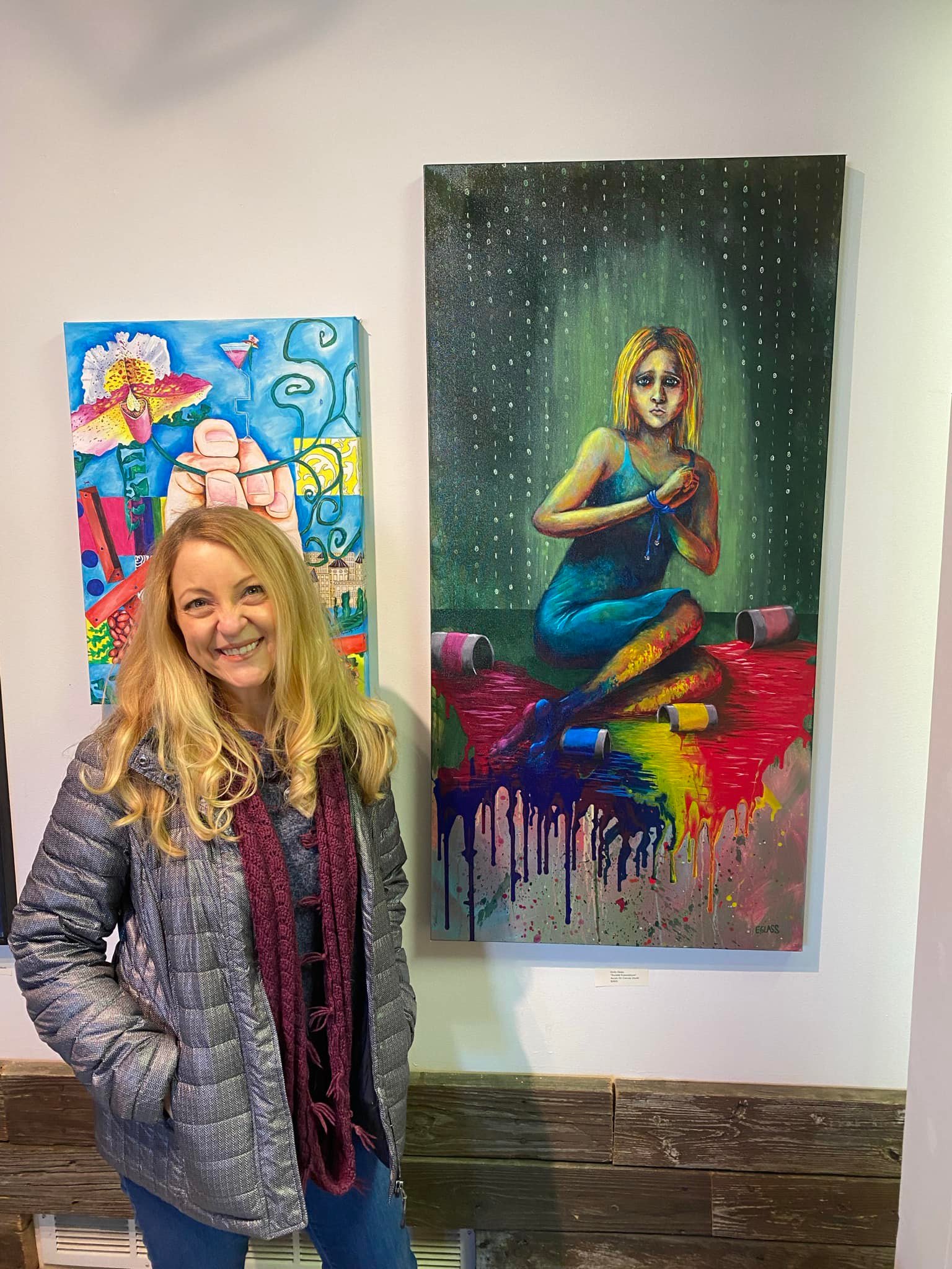 Meet artist Emily Glass who is... - The Manos Gallery | Facebook