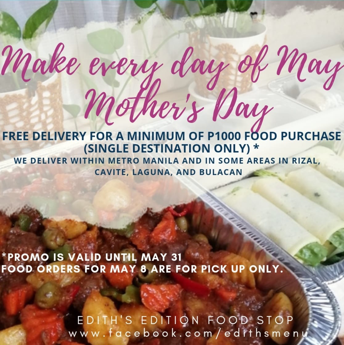 Let's ‍make every day of MAY... - Edith's Edition Food Stop | Facebook