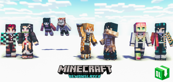MCPE - The Mugen Train - Skin Pack - https://mcpedl.com/the-mugen-train ...