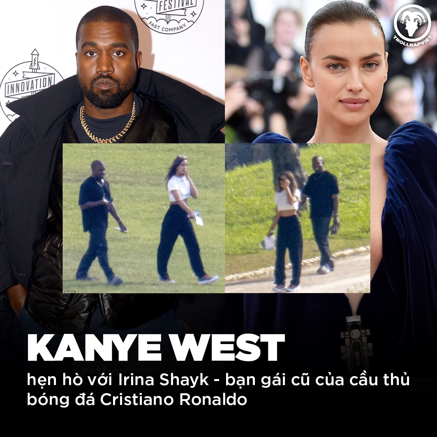 Troll Rap Việt - KANYE WEST VÀ IRINA SHAYK CÙNG NHAU ĐI DU LỊCH TRONG ...