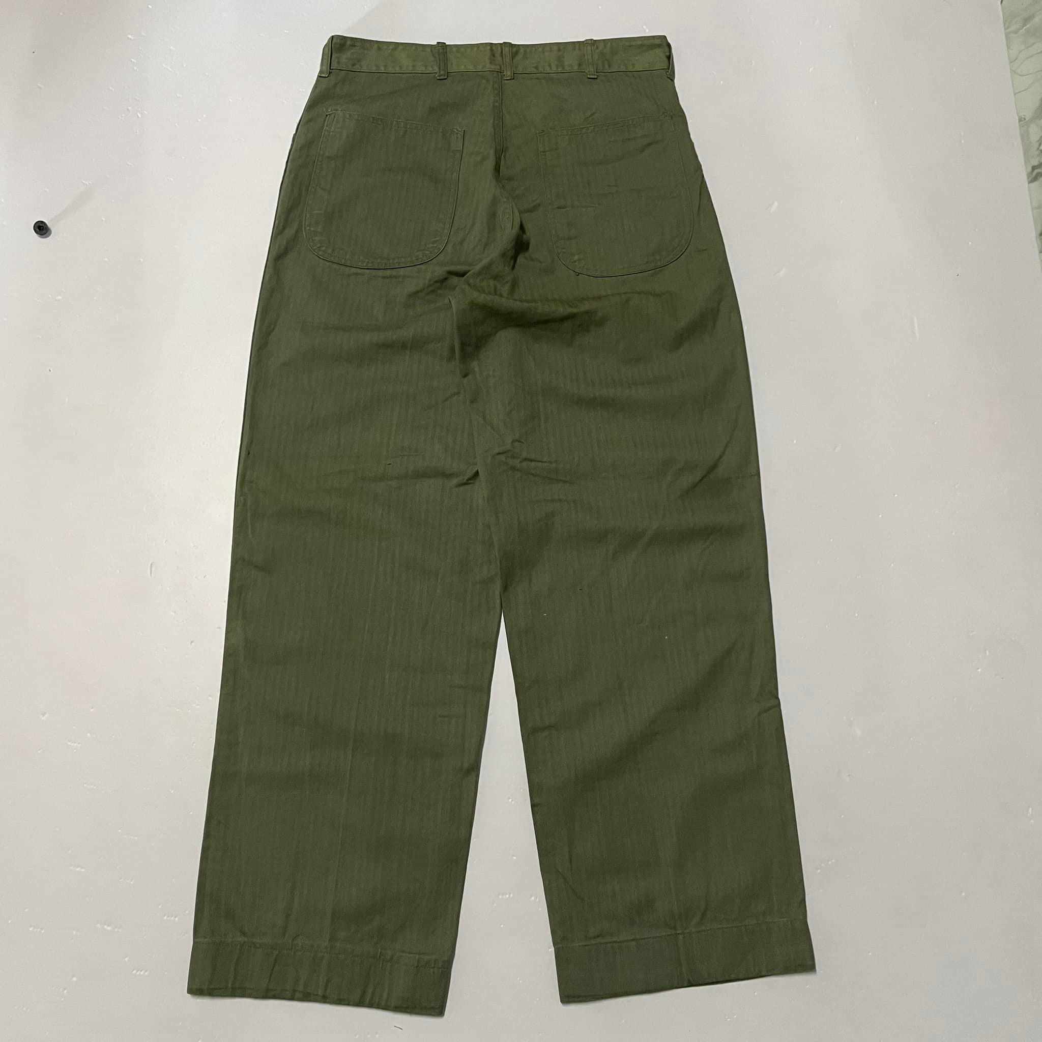 ORIGINAL 40s WWII USMC P41 HBT TROUSERS PANTS AM 194 โชว์ก่อน