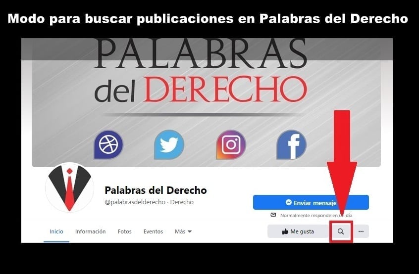 Un buscador para que puedas... - Palabras del Derecho