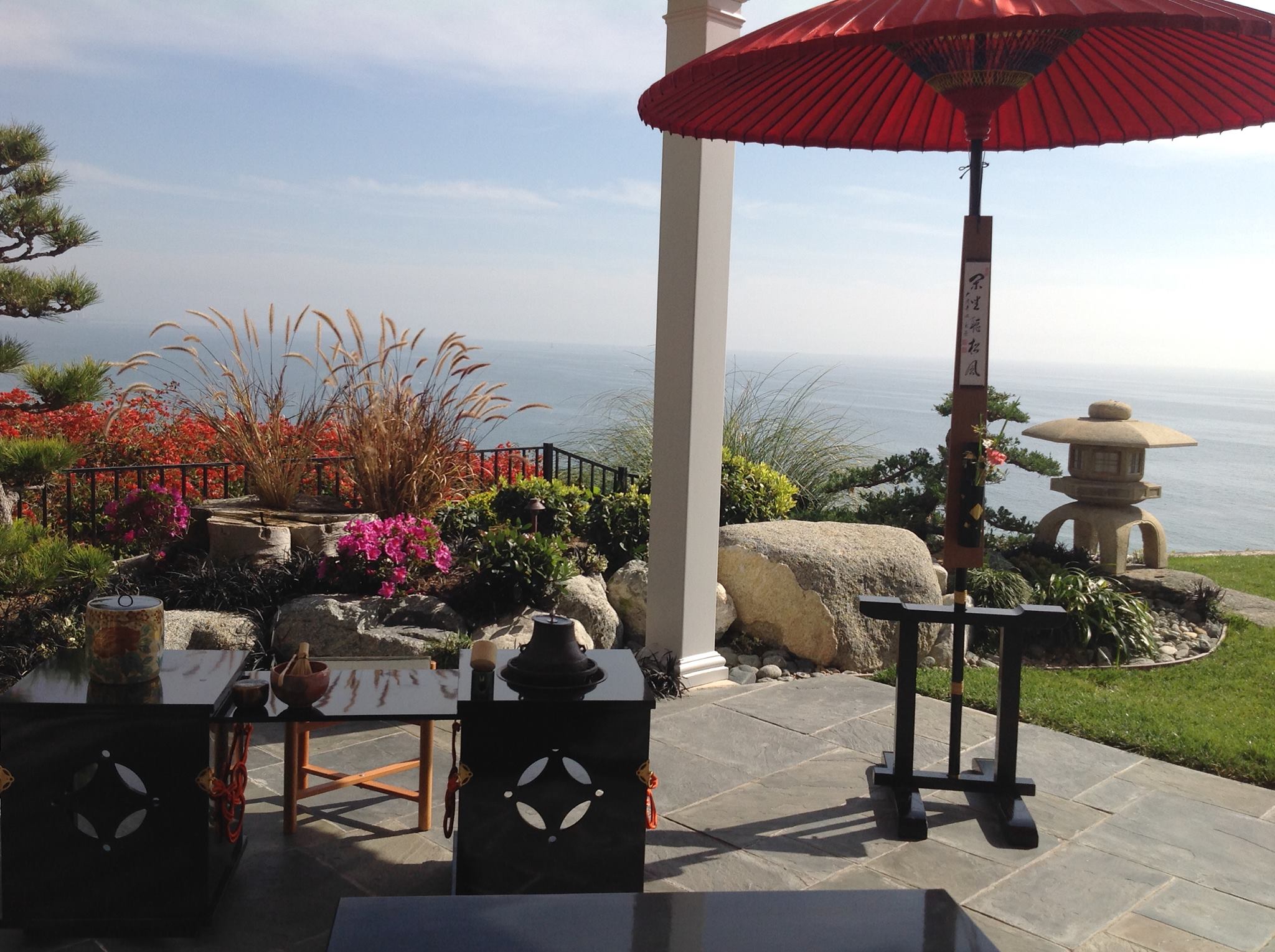 Yusuian Hatsugama 2024 brought sunshine to Malibu. Due to rainy weather ...