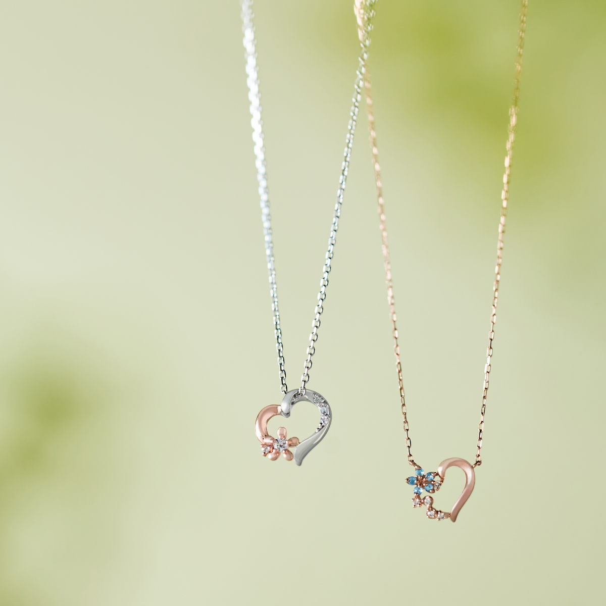 4°C - ・ ・ 【2021 Spring Collection】 ～Blue Forest～ ・ ハート 