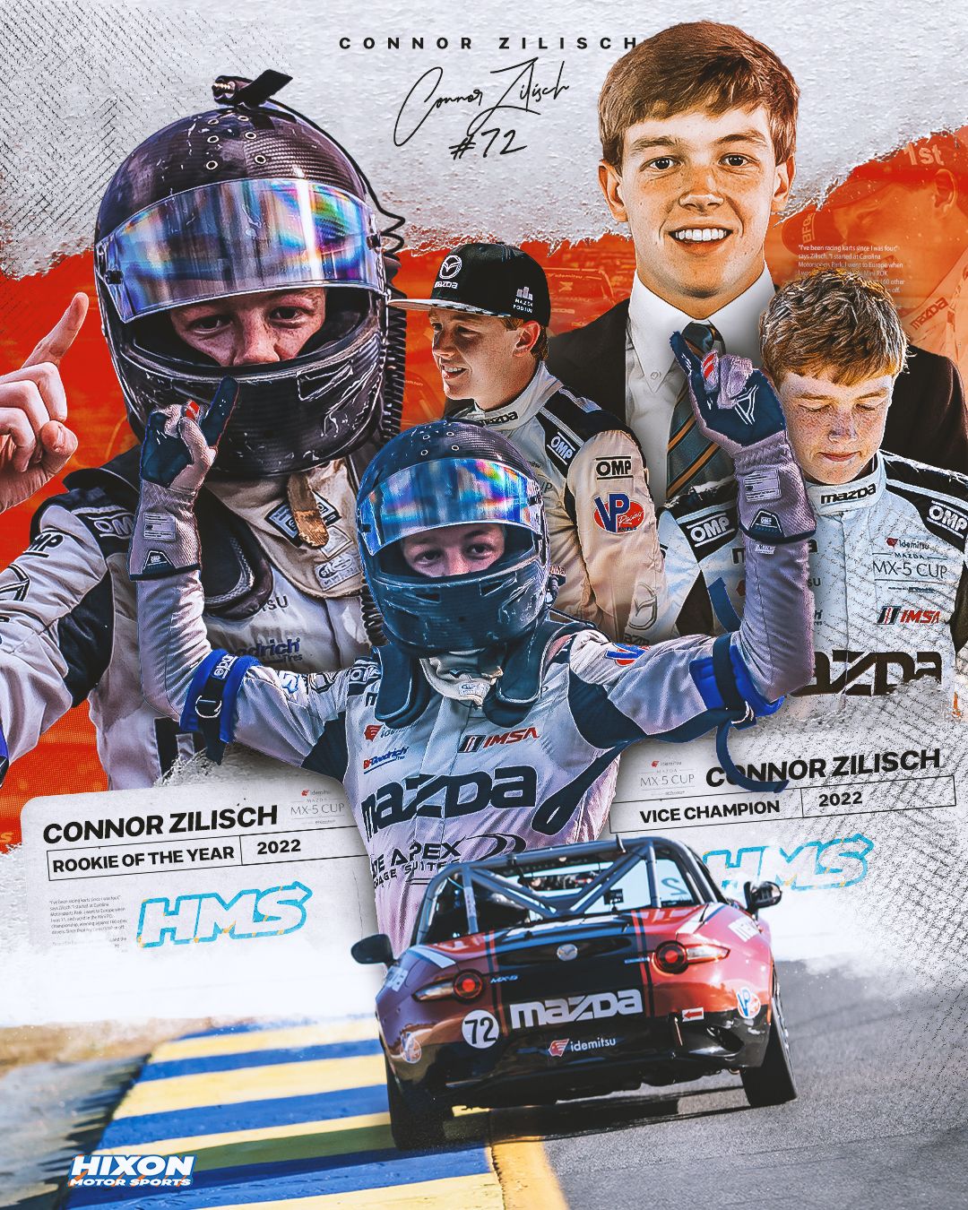 Connor Zilisch returns to MX-5 Cup racing