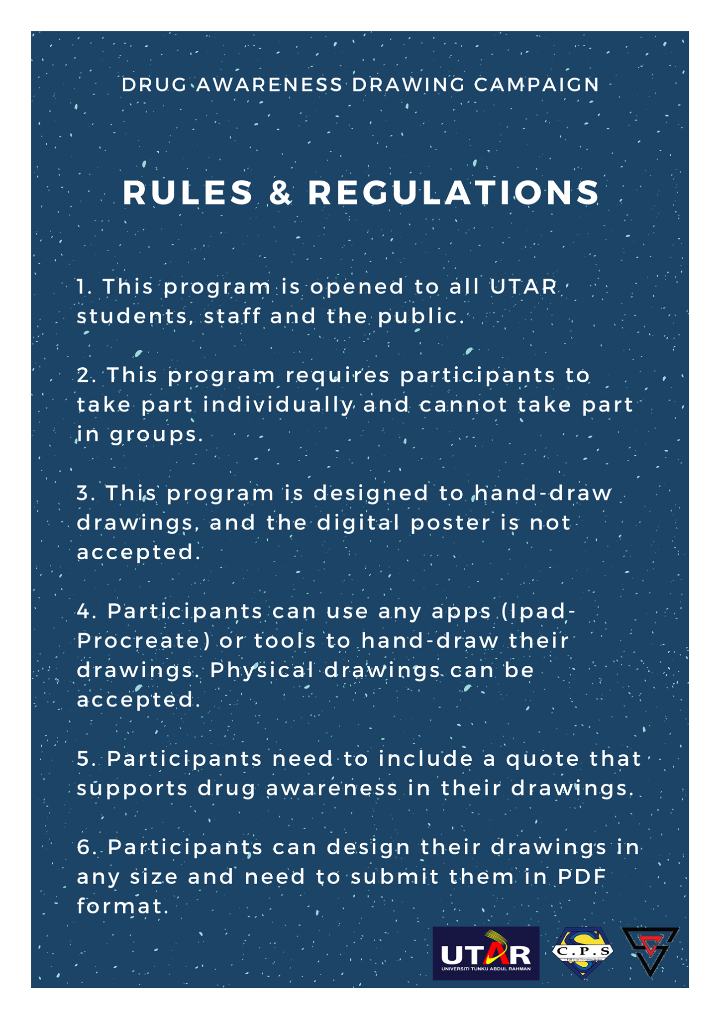 These are the rules and... - Safety Campaign UTAR Kampar