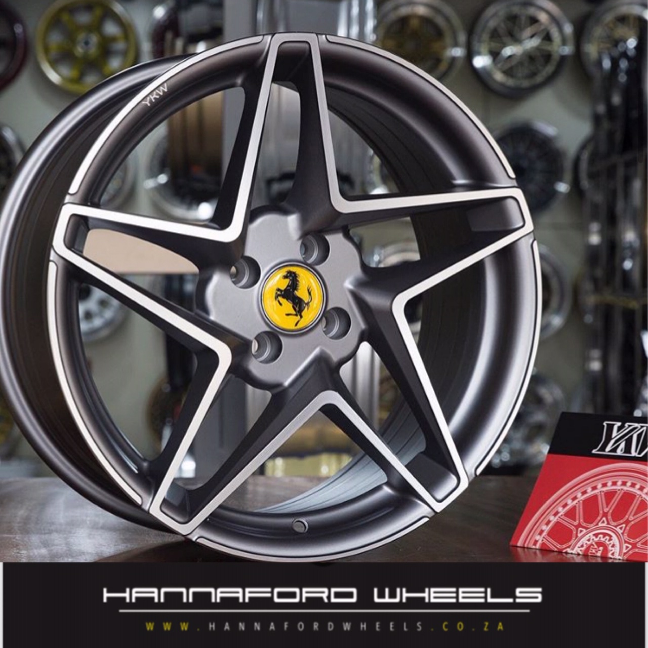 17'' NEW FERRARI REPS 4X100 & 5X100... - Hannaford Mag & Tyre | Facebook