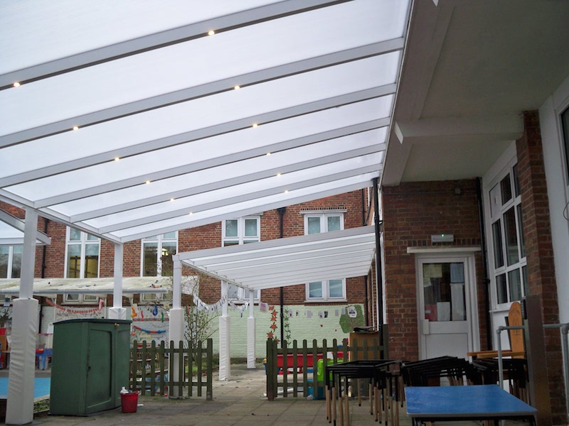 SBI Ltd #School #Canopies are perfect for providing covered play 🤾 and ...