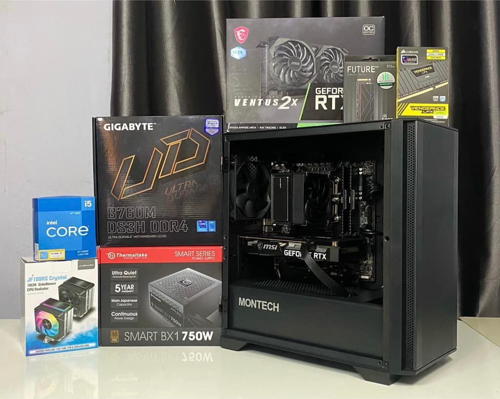 iHAVECPU ชุมชนคนชอบคอมและข้าว | PC SET CORE I5 12400F + RTX3060TI 8GB ...