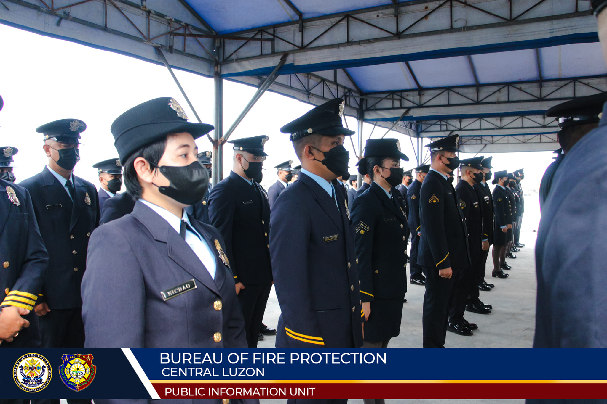 Smiles filled... - Bureau of Fire Protection Central Luzon